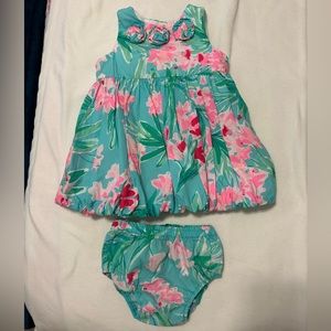 Lilly Pulitzer bubble dress and bloomers